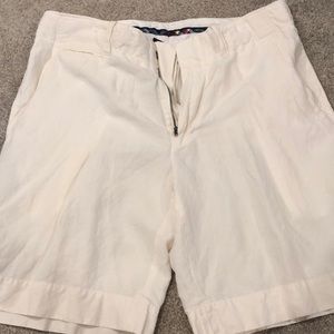Men's white shorts